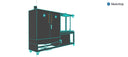 CALIFORNO custom Argentine parrilla grill and offset smoker built for Pit Master