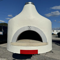 CALIFORNO Garzoni Campana stucco pizza oven – White
