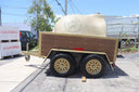 The Golden Carrello Pizza Oven Trailer
