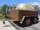 The Golden Carrello Pizza Oven Trailer