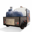 Napoli Work-Around Open Pizza Oven Trailer, 12 ft