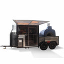 Napoli Work-Around Open Pizza Oven Trailer, 12 ft