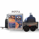 Napoli Work-Around Open Pizza Oven Trailer, 12 ft