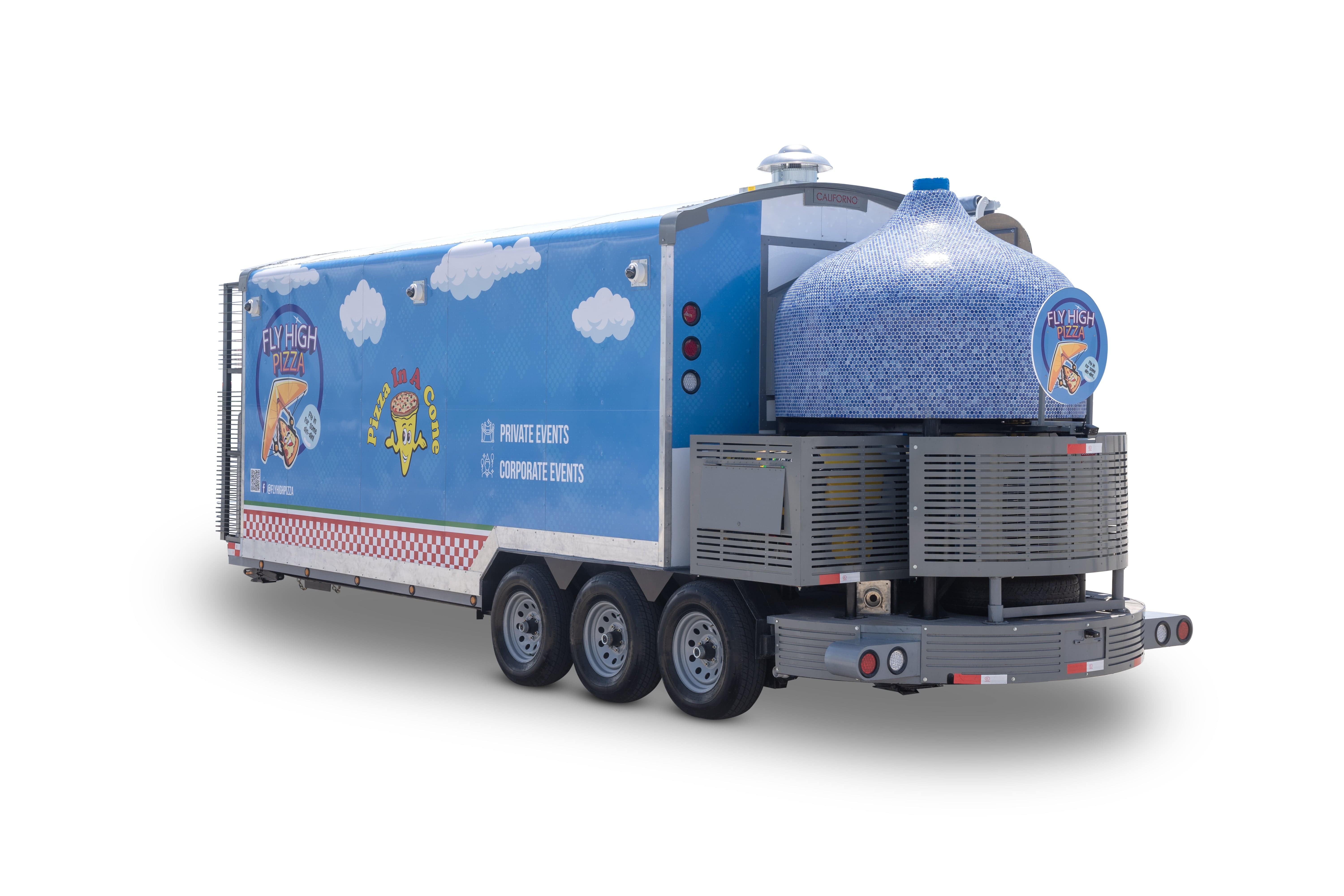 Californo Ristoratore enclosed Pizza Oven Trailer XL