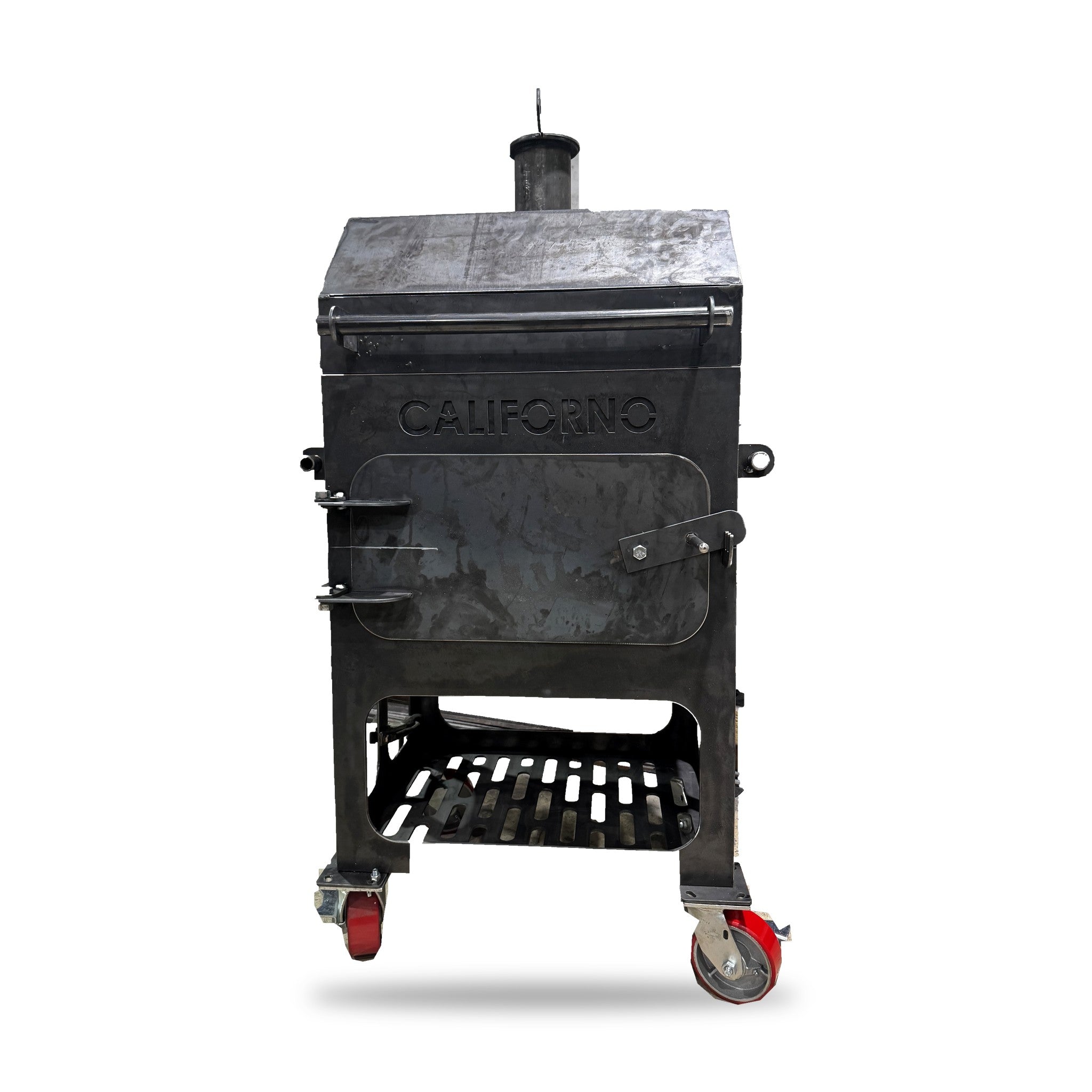Californo Cubo – 3/16" Steel Charcoal & Wood Grill