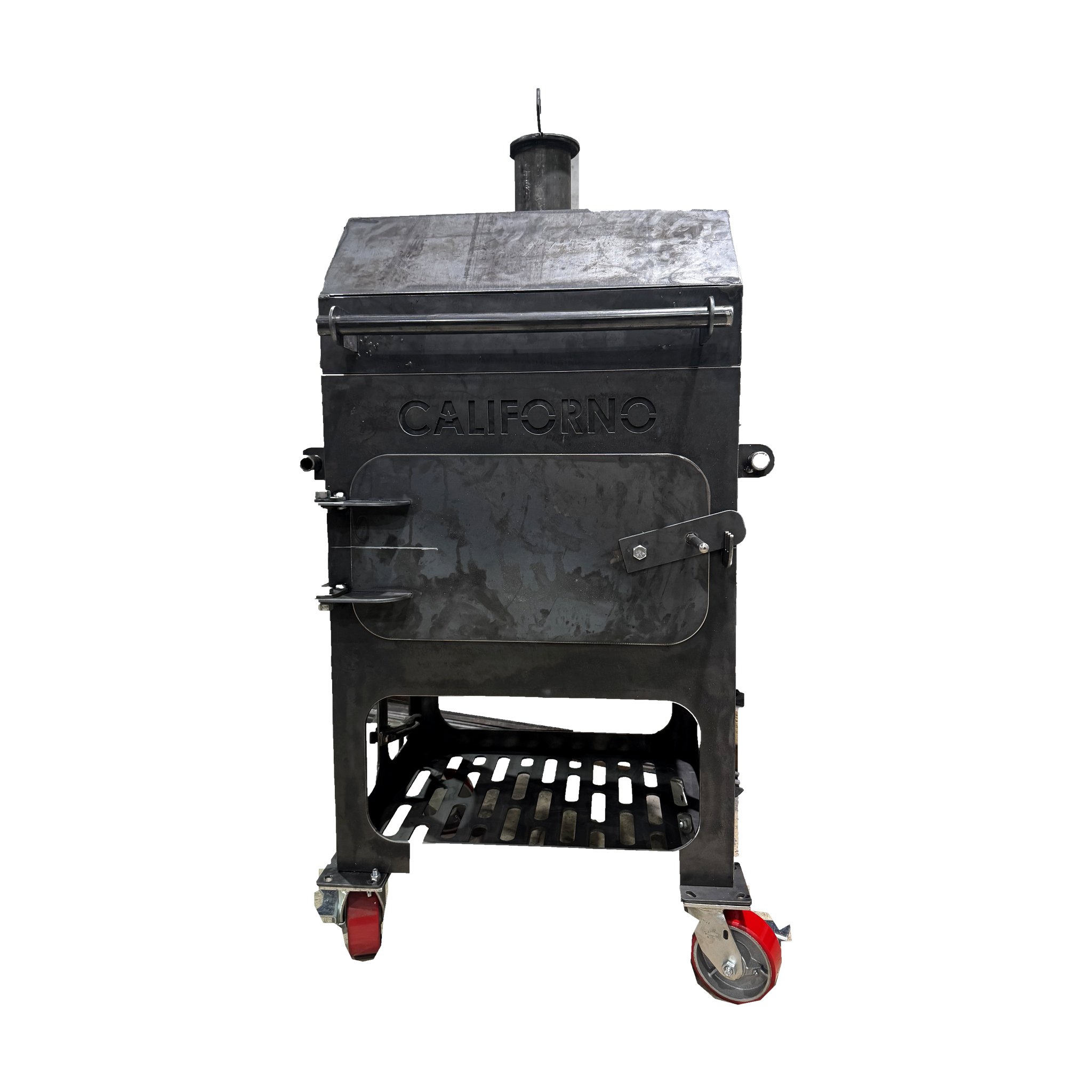 Californo Cubo – 3/16" Steel Charcoal & Wood Grill