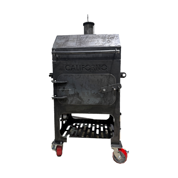 Californo Cubo – 3/16" Steel Charcoal & Wood Grill