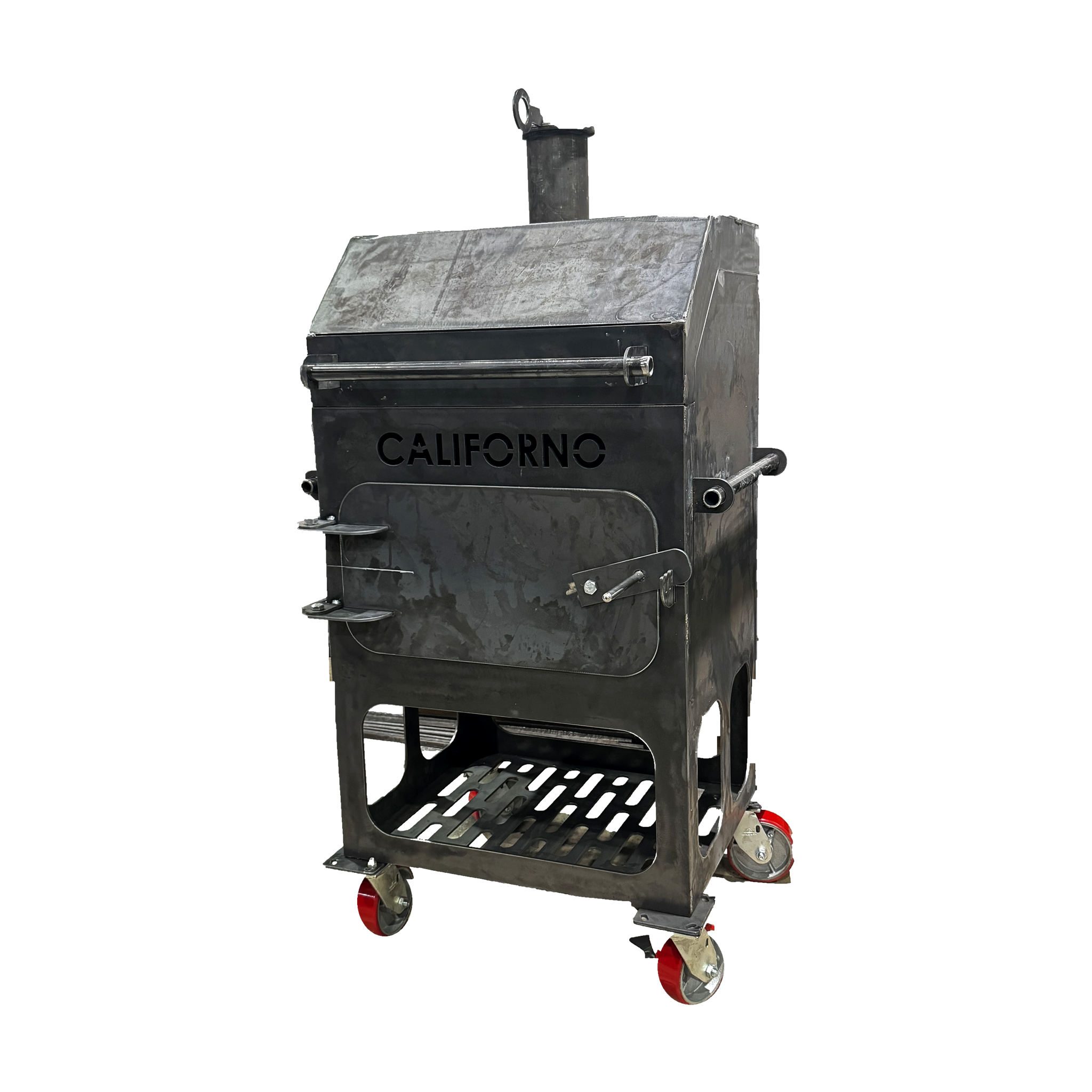 Californo Cubo – 3/16" Steel Charcoal & Wood Grill