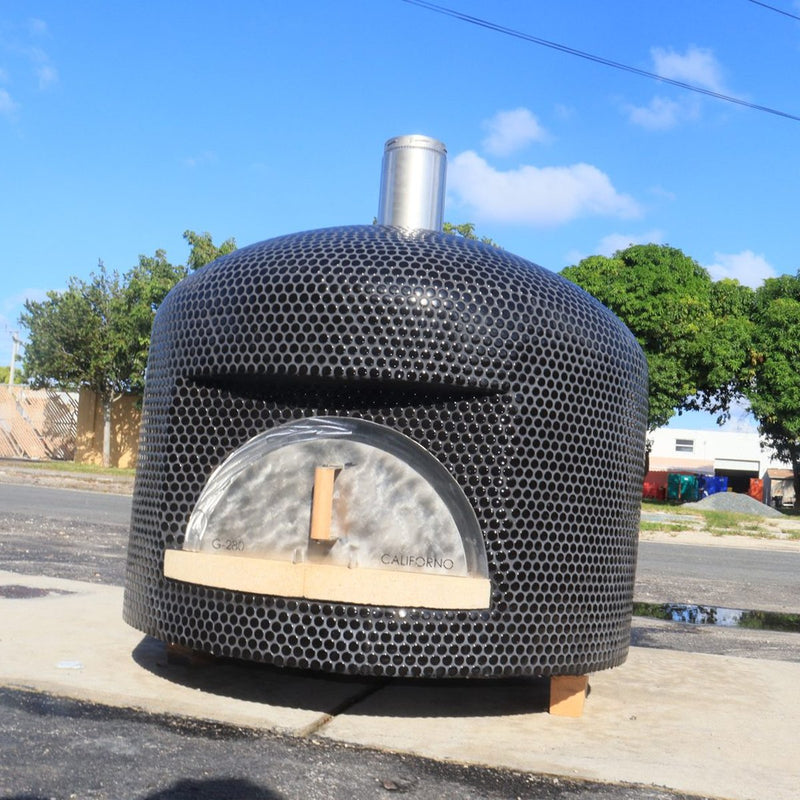 CALIFORNO mosaic pizza oven in Black