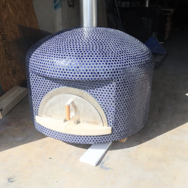 CALIFORNO mosaic pizza oven in Navy Blue