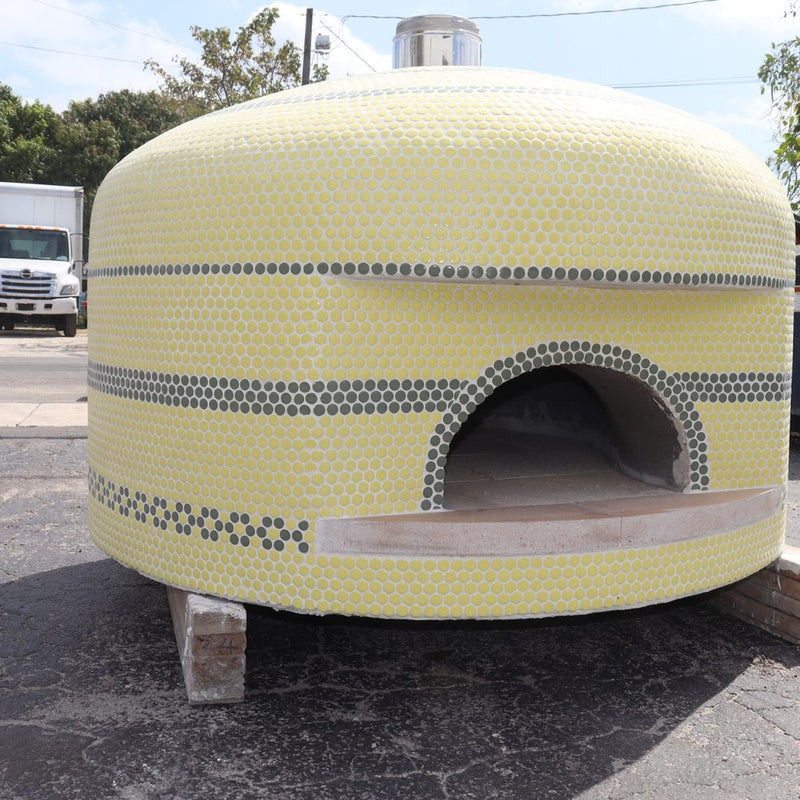CALIFORNO mosaic pizza oven in Yellow