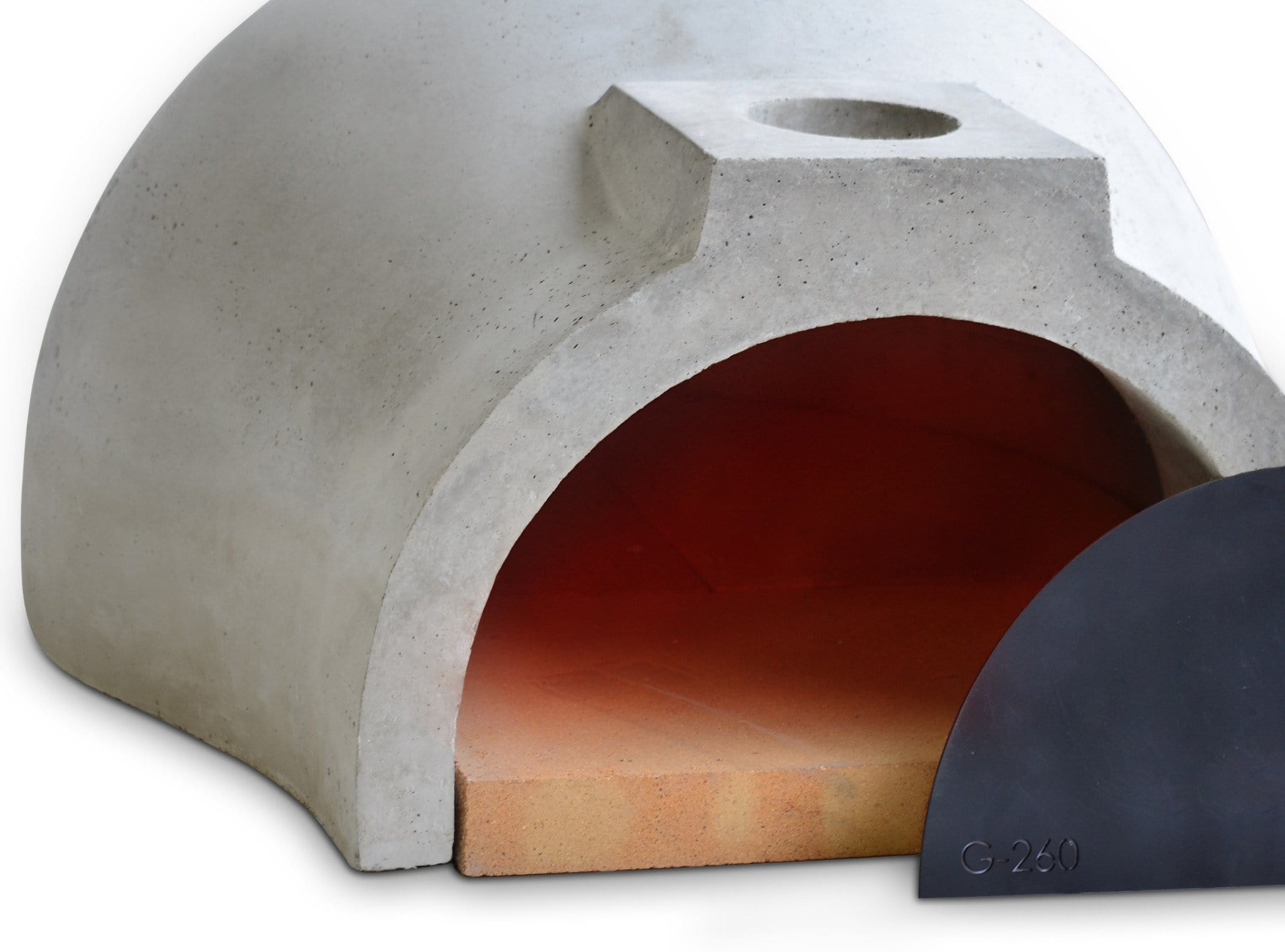 Pizza Oven Kit Single Piece Dome Garzoni 260-Californo
