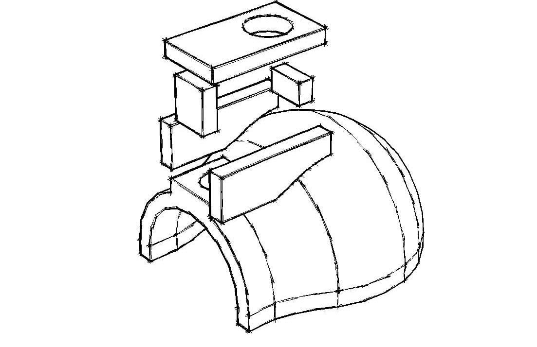 CHIMNEY CENTER ADAPTER-Californo