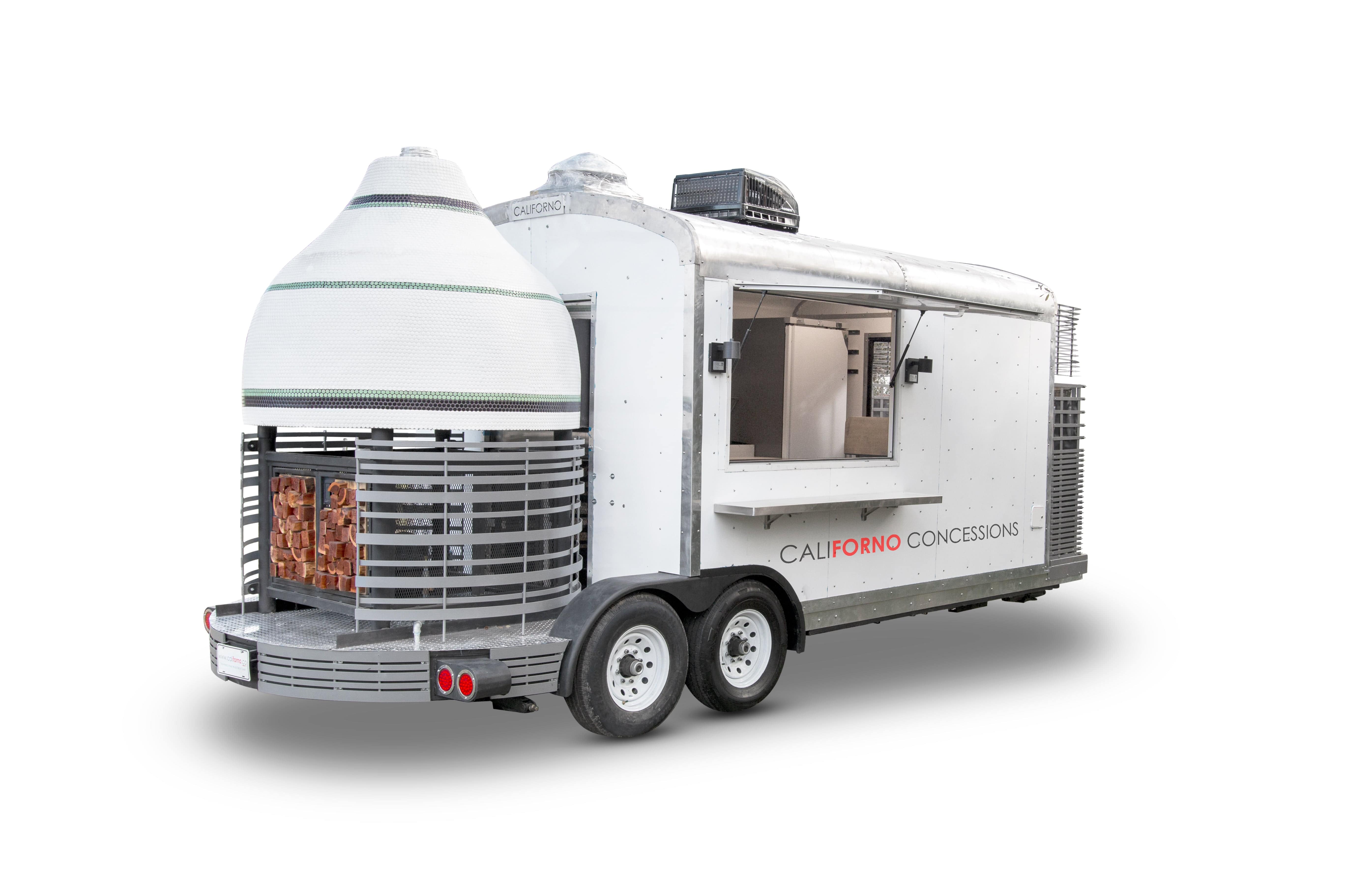 Californo Ristoratore enclosed Pizza Oven Trailer