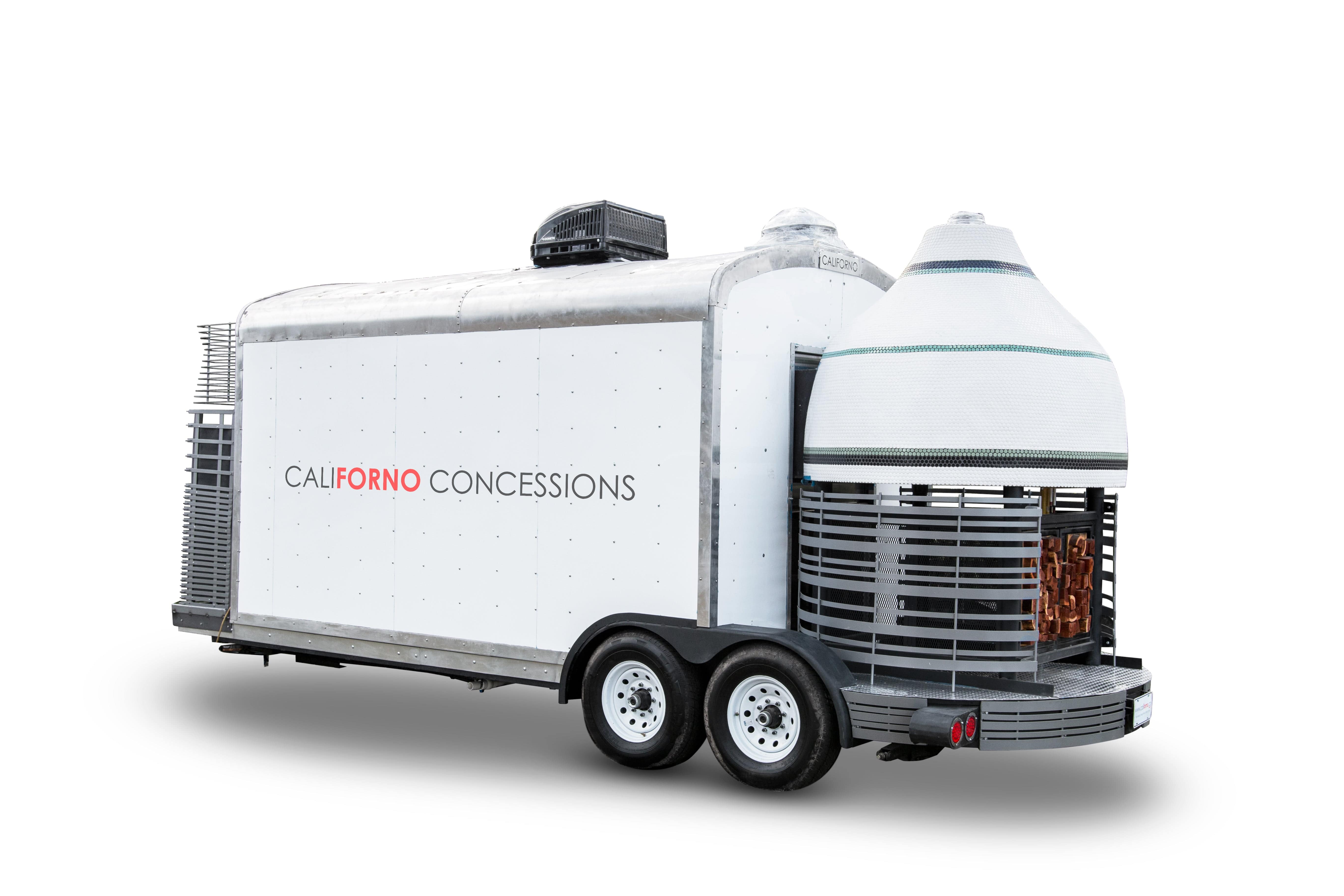 Californo Ristoratore enclosed Pizza Oven Trailer