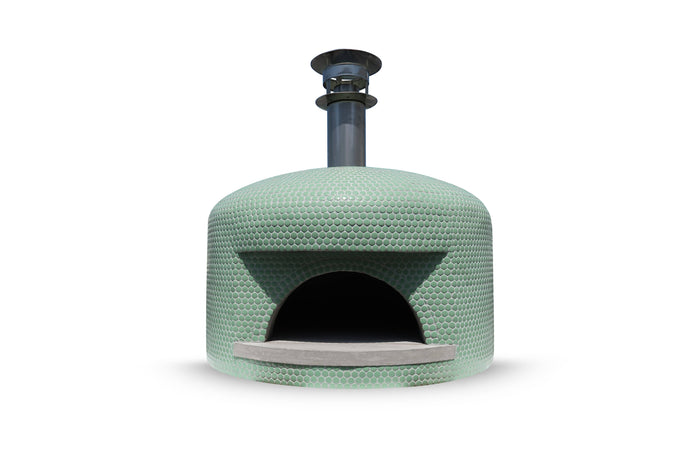 Garzoni Mosaic Pizza Oven Assembled-Californo