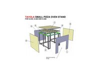 TAVOLA SMALL PIZZA OVEN STAND FOR G-240, G-260 AND G-280-Californo