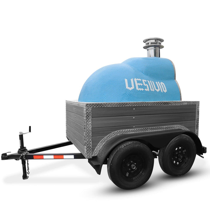 Carrello Pizza Oven Trailer Double Axle-Californo