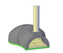 Pizza Oven Kit, Commercial Model Verona 560-Californo